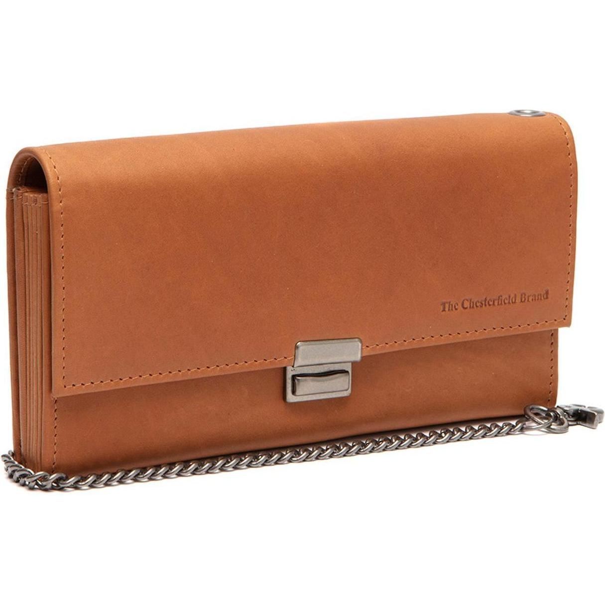 The Chesterfield Brand, Damen, Portemonnaie, Waiter Geldbörse Leder 20 cm, Braun