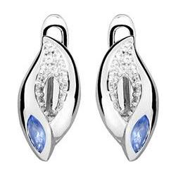 JVD, Ohrringe, Charming silver earrings with zircons SVLE0652SH8M300