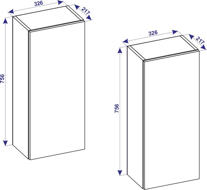 Actual product image VCM Lendas (33 x 22 x 150 cm)