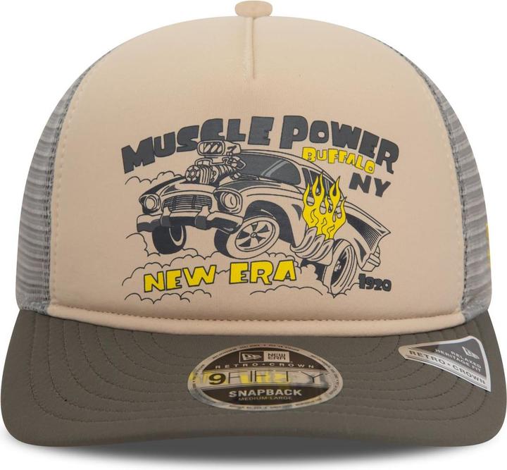Produktbild New Era 9Fifty Strapback Cap - RETRO CROWN Muscle Power - M/ (M, L)