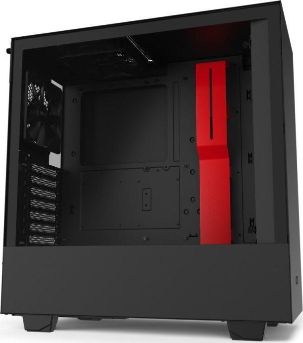 Actual product image NZXT case H510 case CA-H510B-BR (ATX, Micro ATX, Mini ITX black color)