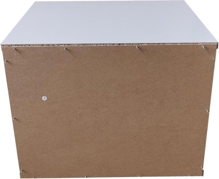 Produktbild HTI-Living Nachtschrank Weiss mit 2 Schubladen Nina (45 x 38 x 38 cm)