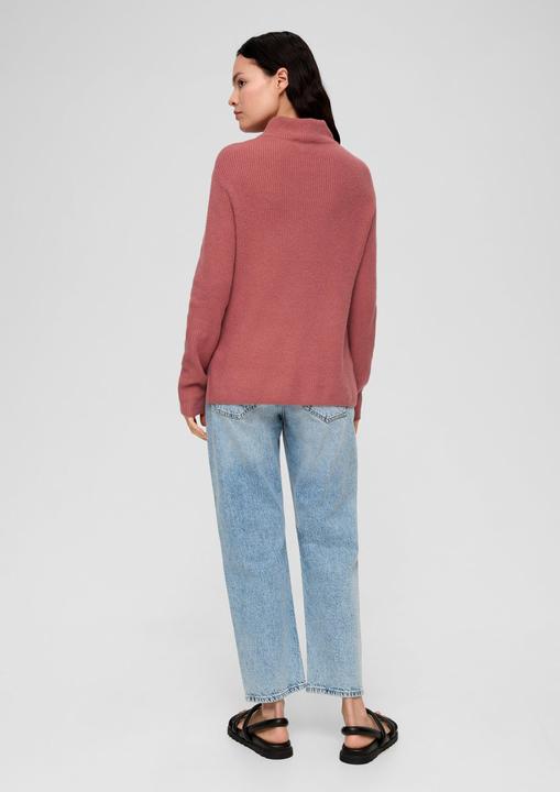 Image du produit s.Oliver Strickpullover Strickpullover mit Stehkragen (46)