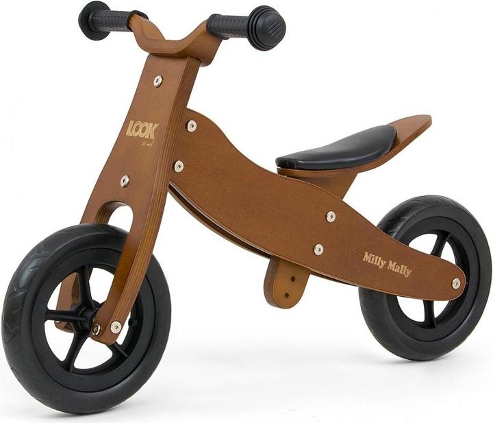 Produktbild Mally 2in1 balance bike - dark brown