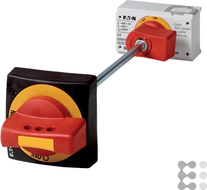 Actual product image Eaton Electric GmbH Main switch kit w. additional handle red NZM1-XHB