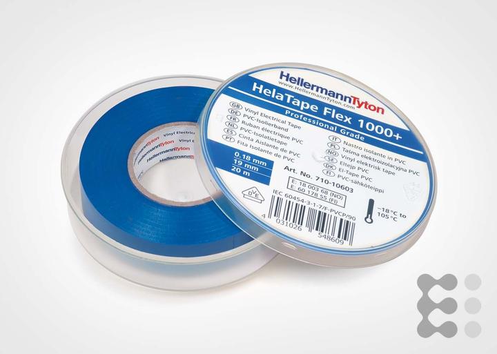 Actual product image HellermannTyton Insulating tape HelaTape Flex 1000 (19 mm)