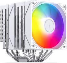 Actual product image Jonsbo CB80 CPU-Kühler, Dual-Tower, 2 x 120mm, PWM, ARGB - weiss (153 mm)