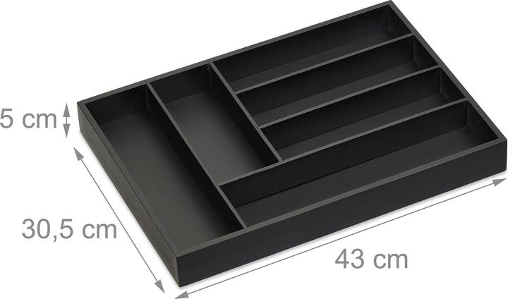 Produktbild Relaxdays Besteckkasten