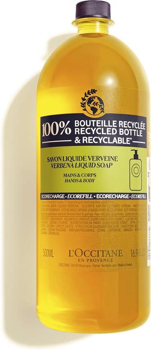 Produktbild L'Occitane Liquid Hand Soap - Verbena Refill (Flüssigseife, Handseife Nachfüllpackung, 500 ml)