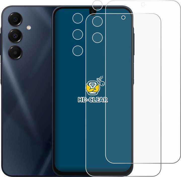 Produktbild BROTECT Schutzfolie Displayschutz Displayschutzfolie Folie Klar Transparent (2 Stück, Samsung Galaxy A16)