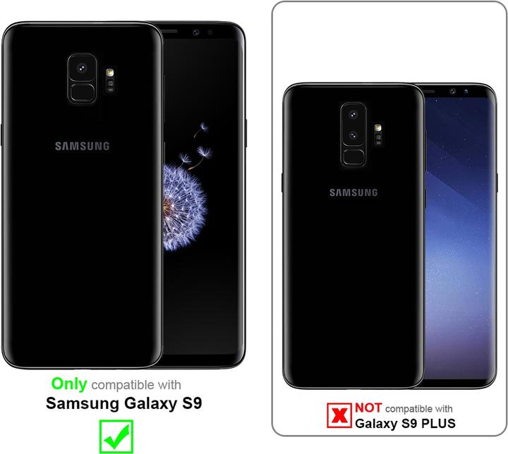 Actual product image Cadorabo Bumper TPU Matt Metallic (Samsung Galaxy S9+)