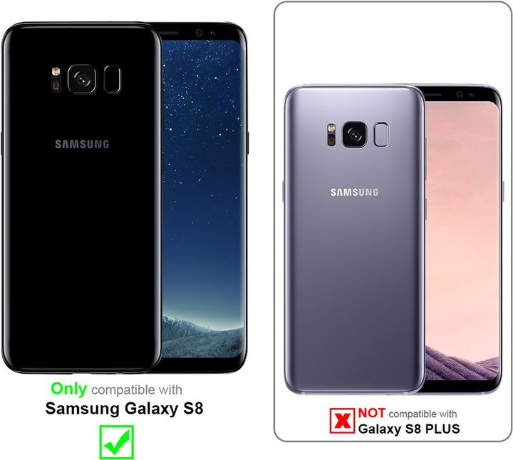 Actual product image Cadorabo TPU Liquid Ring Silicone Case Cover (Samsung Galaxy S8+)