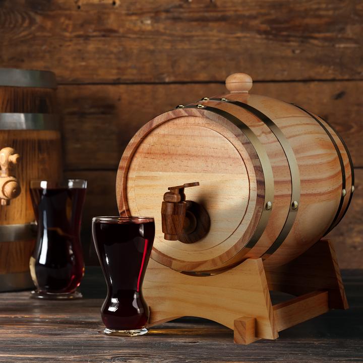 Image du produit Relaxdays Tonneau d'alcool