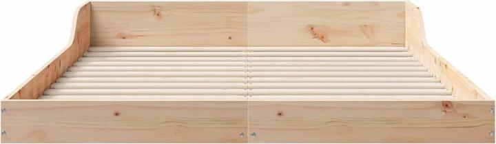 Actual product image vidaXL Plattformbettgestell (140 x 190 cm)