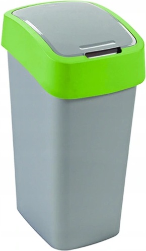Produktbild Curver Pacific Flip Bin Mülleimer offen 25L Grün (CUR000246) (25 l)