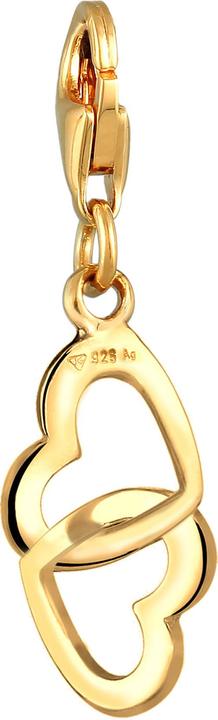 Immagine prodotto Elli Charm Doppio Cuore Bond Argento 925 (Argento 925)