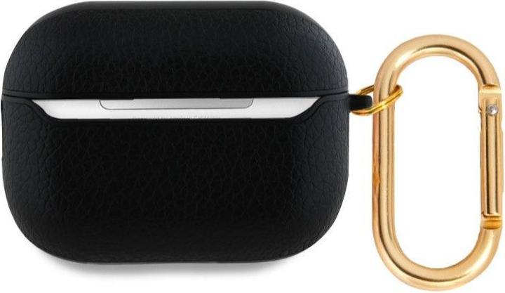 Produktbild Guess Headphone case Apple AirPods Pro 2 PU Grained Classic Logo Case Black (Kopfhörer Hülle)