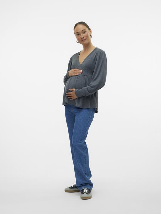 Actual product image Mamalicious Regular fit V-neck top blouse (L)