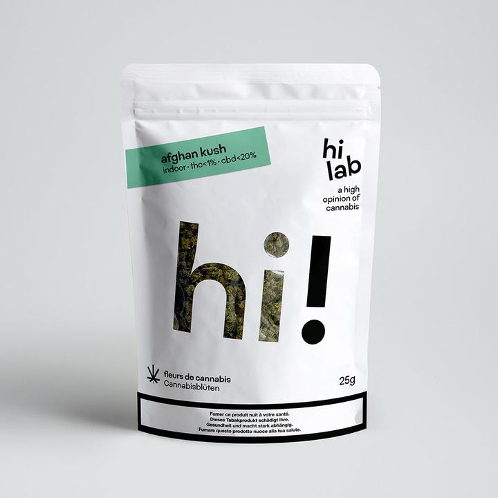 Actual product image Hi Lab Afghan Kush (25 g, Indoor)