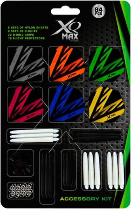 Actual product image XQ Max 84-piece dart accessory set