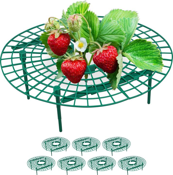 Relaxdays 8x supporti per fragole (30 cm, 30 cm)