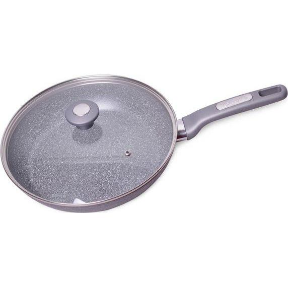 Kamille pan 28cm, Pfanne + Kochtopf, Grau