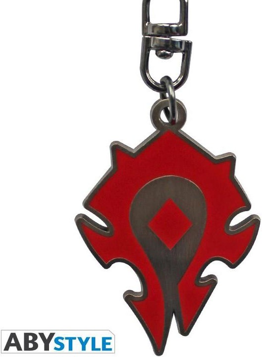 Actual product image ABYstyle WORLD OF WARCRAFT Keychain - Horde