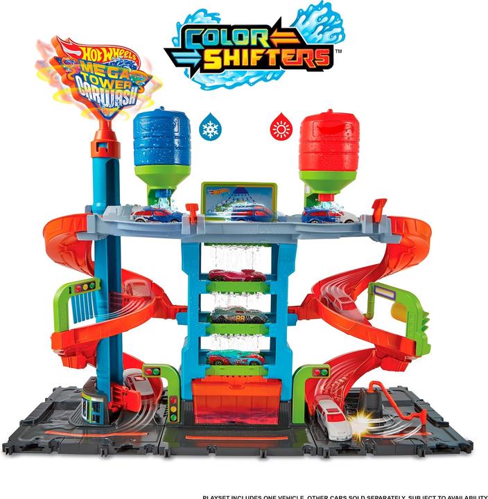 Productafbeelding Hot Wheels HW City Mega Tower Car Wash