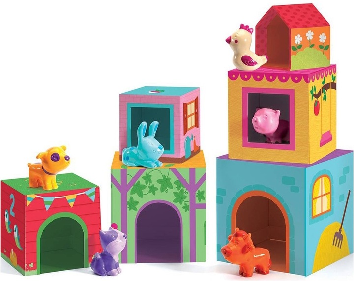 Actual product image Djeco Stacking game