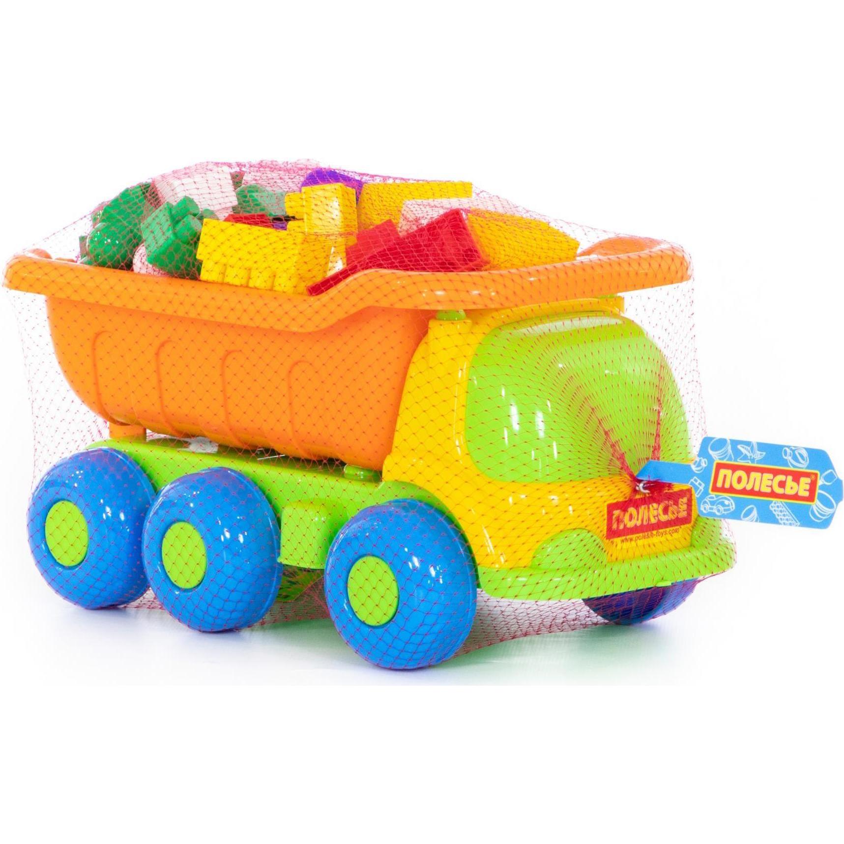 Wader Machine Dump truck with constructor 60 elements 40cm
