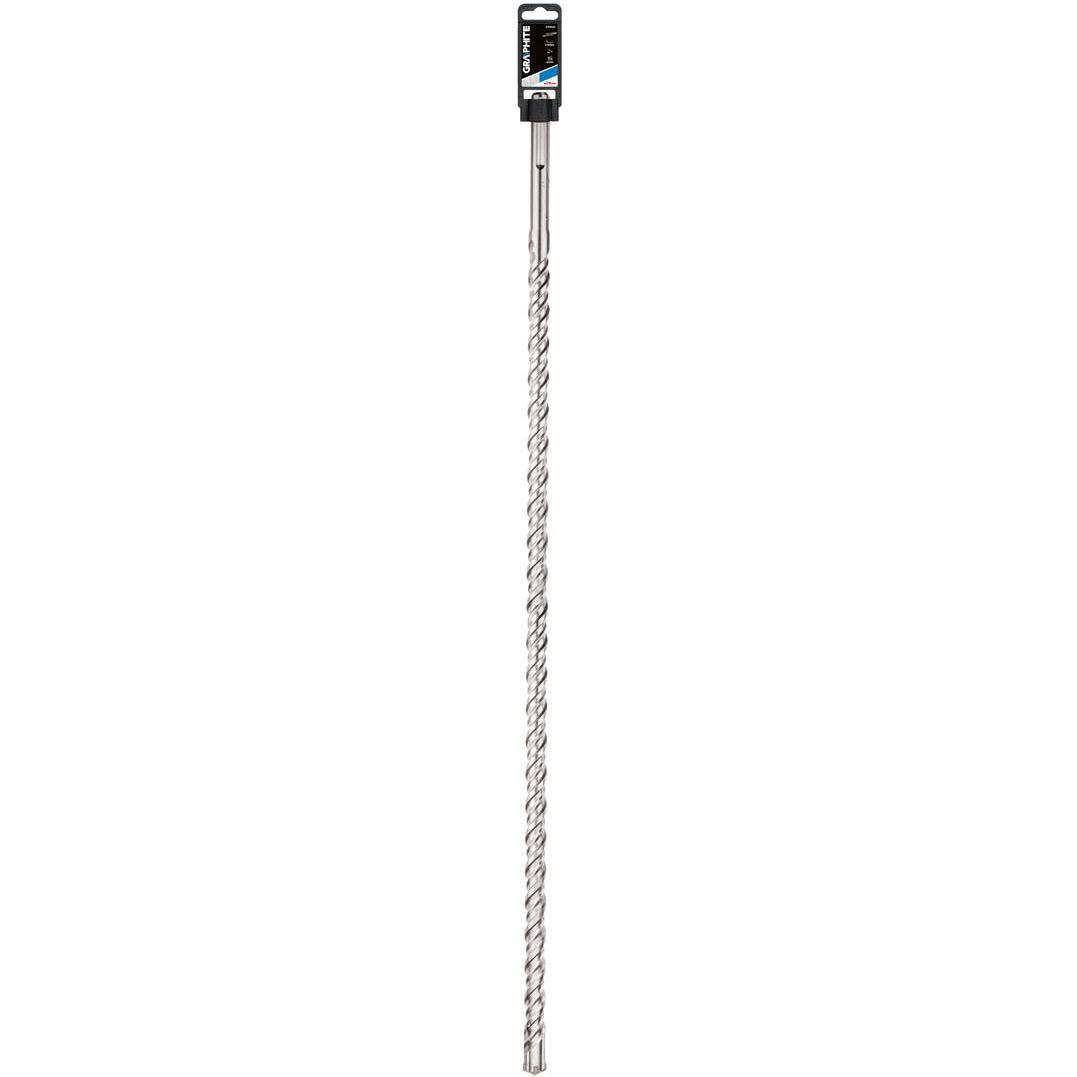 Graphite, Bohrereinsatz, Concrete drill SDS Max, 24 x 800 mm, S4, quatro (24 Millimeter)