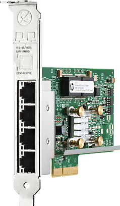 Produktbild HPE 331T Quad Port Gigabit Adapter (RJ45)