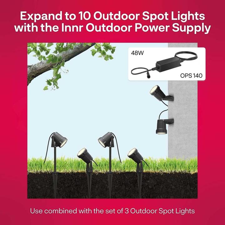 Actual product image Innr Outdoor Spot Lights