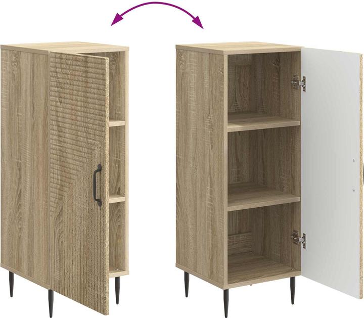 Produktbild vidaXL Sideboard (34.50 x 33 x 89.50 cm)