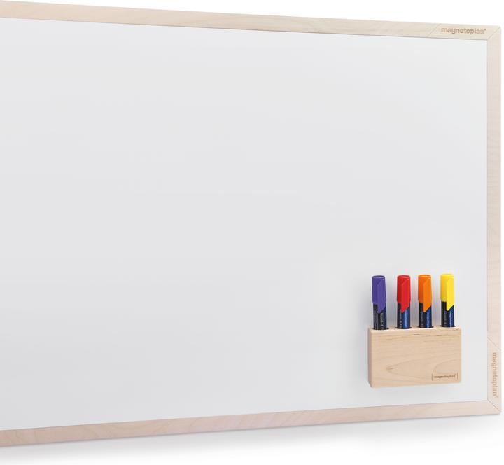 Actual product image Magnetoplan Pen holder magnetic (W x H) 114 mm x 70 mm birch