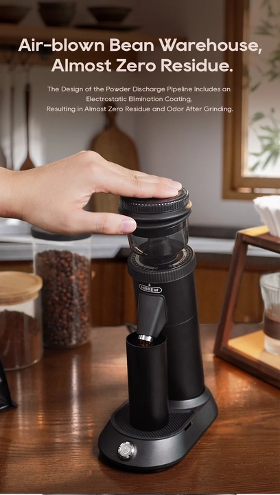 Productafbeelding HiBREW G5 Elektrische koffiemolen 48mm conische wortelmolen