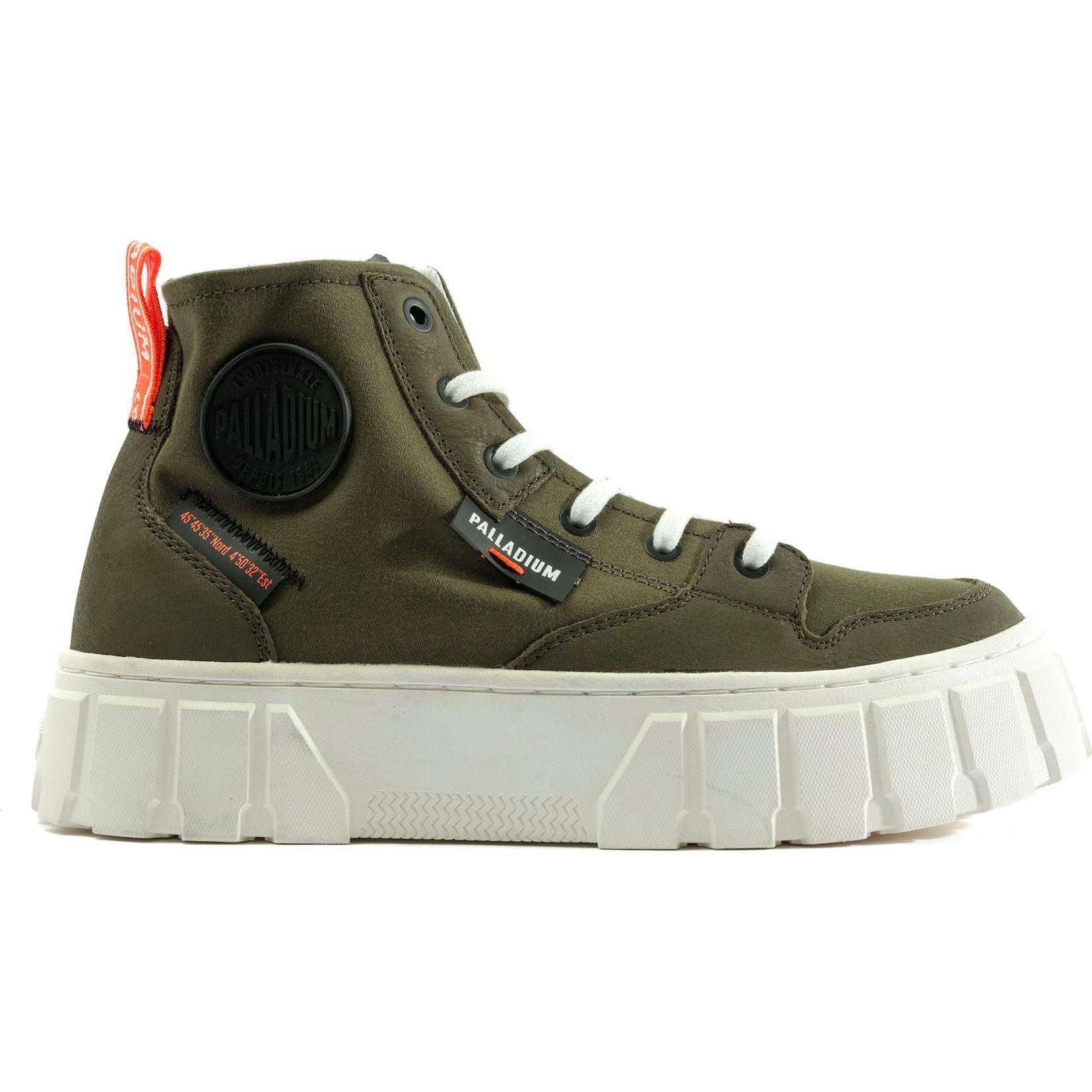 Palladium, Damen, Boots + Stiefel, damen stiefeletten pallatower hi, Grün, (39)