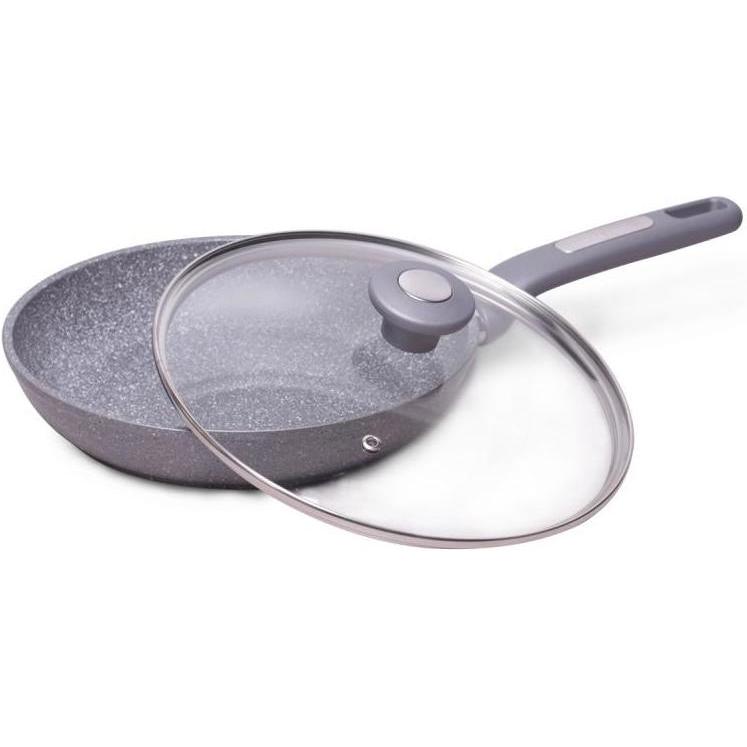 Thumbnail - Kamille KM 4271GR frying pan with lid, Pfanne + Kochtopf