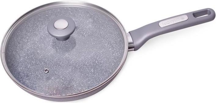 Immagine prodotto Kamille KM 4271GR Padella alla camomilla con coperchio (Padella per friggere, Alluminio)