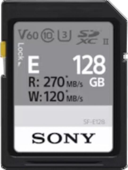 Produktbild Sony SF-E128A (128 GB, SDXC, U3, UHS-II)