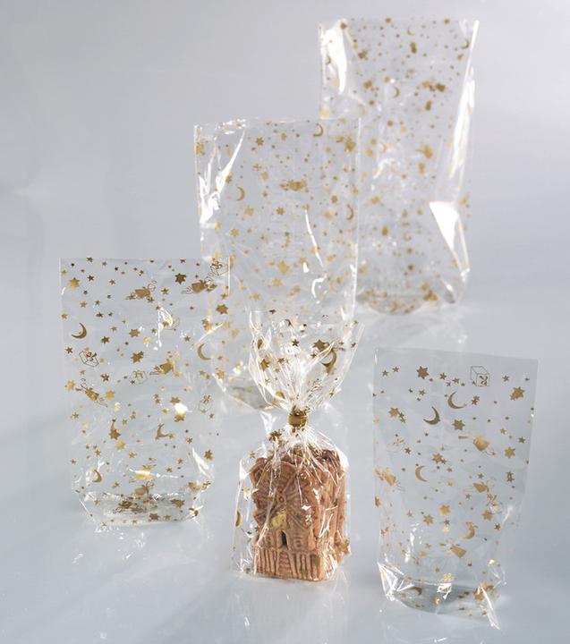Produktbild Folia Cellophantüten mit Weihnachtsdruck (10 x)