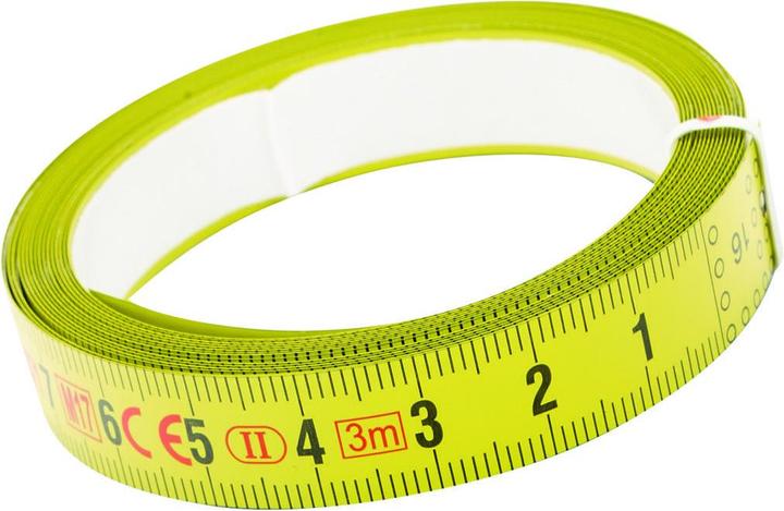 Actual product image Bahco Adhesive steel measuring tape "R" L-6m. 13mm scale from left to right (600 cm)