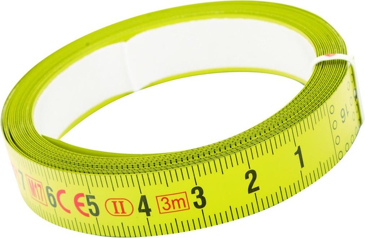 Productafbeelding Bahco Zelfklevend stalen meetlint "R" L-6m. 13mm schaal van links naar rechts (600 cm)