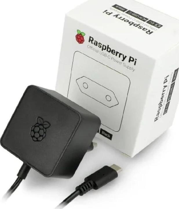 Produktbild Raspberry Pi Official 4 Power Adapter USB-C Schwarz
