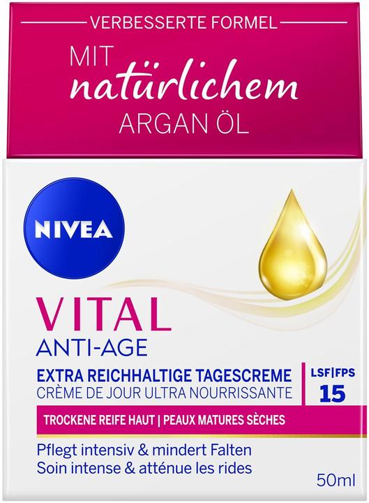 Image du produit NIVEA Vital (50 ml, Crème de jour, SPF 15)