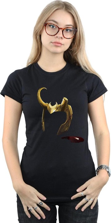 Image du produit - T-shirt LOKI AGENT OF ASGARD HELMET - Femme (XL)
