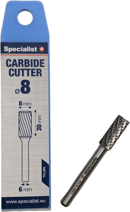 Actual product image solid. cutter ZYAS 8x20x6 mm