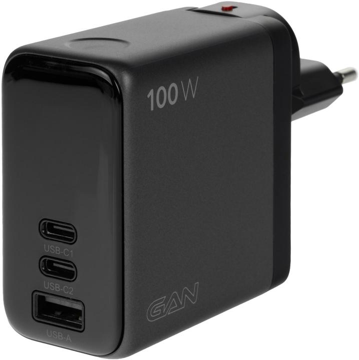Produktbild Onit USB-Wandladegerät Travel 2C1A 100 W GaN, Ladeport (100 W, 3 Ports)