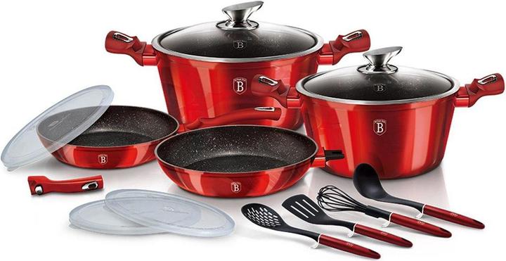 Actual product image BerlingerHaus POT AND BAKER SET BH-7057 (Frying pan, Cast aluminium)