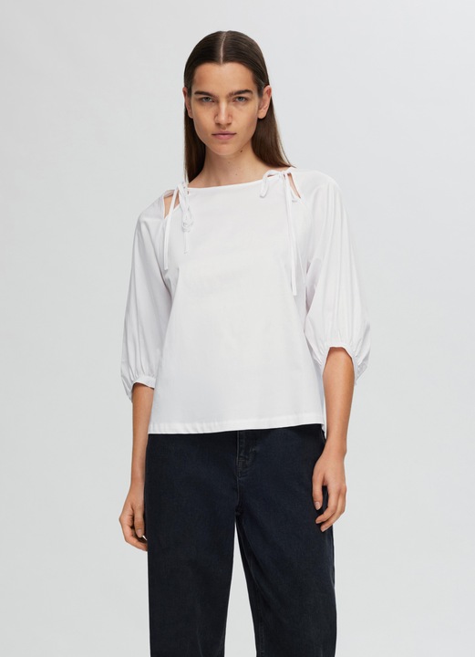 Actual product image Selected Femme Loose fit blouse with 3/4 sleeves (36)